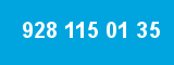928 115 01 35 928 115 01 35